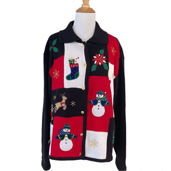 Crystal Kobe Christmas Sweater - Picture 1 of 4